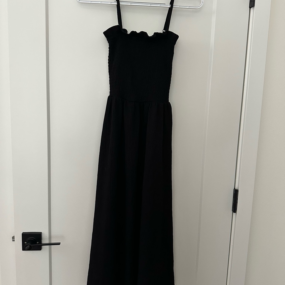 Elegant Black Maxi Dress
